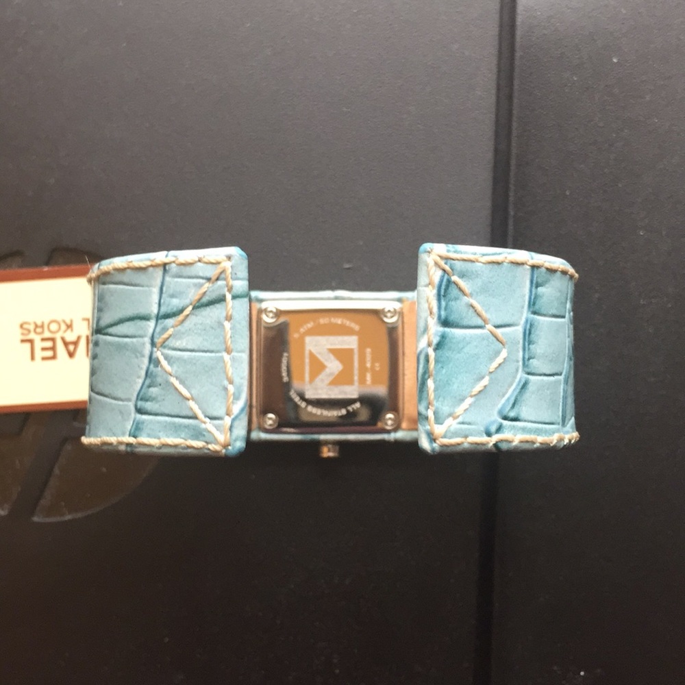 Michael Kors Leather Cuff Watch - Picture 5 of 7